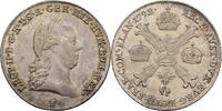 RDR Ungarn Kremnitz 1/4 Kronentaler 1792 Leopold II., 1790-1792 justiert, EF