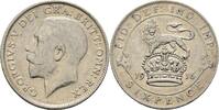 Großbritannien Six Pence George V., 1910-1936 -