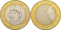 Slowenien 3 Euro 100 Jahre Motorflug -