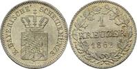 Bayern München 1 Kreuzer 1862 Maximilian II. Joseph 1848-1864 fast präge... 13.86 £ Tax included +  6.06 £ shipping