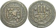 Bentheim-Tecklenburg-Rheda 3 Pfennige Johann Adolph 1674-1700. -