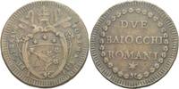 Vatikan Rom 2 Baiocchi Pius VI., 1775 - 1799. -