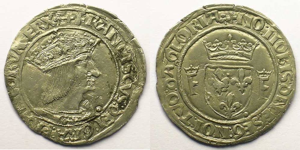 Тестон. Монета Австрия 1547 года. Монета ages