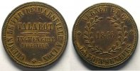 Tokens and Medals jeton rond en cuivre Numismatics of Railroads Chemin de Fer de Marseille à Lyon Vernet et Cie entrepreneurs 1846 jeton rond en cuivre 29mm TTB+ -