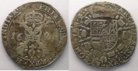 Feudal coins Franche-Comté Comtes de Bourgogne Patagon Philippe IV (1621-1665) 1625 Dôle TB/TB+ -
