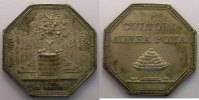 Tokens and Medals jeton Numismatique de l'Agriculture Horticulture jeton octogonal en argent TTB -