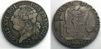 French revolutionary coins 3 Livres G.43 Demi-Ecu de 3 Livres François 1793 A (Paris) 1er sem. TB+ -