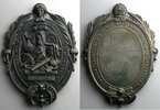 Tokens and Medals Numismatics of the Arts Beaux-arts appliqués à l'industrie Médaille en argent 52x71mm 7° exposition Bois, tissus et papiers 1882 SUP/FDC -