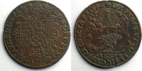 Coins of Lorraine Jeton rond en cuivre Duchy of Lorraine Charles III (1545-1608) Jeton rond en cuivre 28mm 1594 TTB+ -