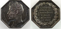 Tokens and Medals Jeton Numismatics of insurance companies L'Union Jeton octogonal en argent Charles X Incendie TTB+ -