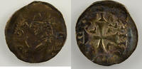 Coins of Lorraine Obole Bishopric of Metz Jacques de Lorraine (1239-1260) Obole TTB -
