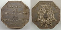 Tokens and Medals Jeton Numismatics of the Nobility Jeton octogonal en argent Baron de Sprengtporten (Ambassadeur de Suède en France) SUP -