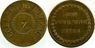 Tokens and Medals Numismatique du commerce et de l'artisanat Maximilien Henri de Bavière (1650-1688) Collard et Belzac cuivre doré, 24mm contremarqué Z Bon pour une paire SUP -