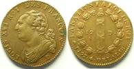 French revolutionary coins 12 Deniers G.15 12 Deniers François 1792 D (Lyon) PCGS-AU58 SUP -