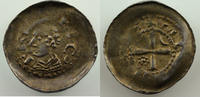 Coins of Lorraine Denier Bishopric of Metz Frédéric de Pluvoise (1171-1173) Denier Metz TB+/TTB -