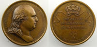 Tokens and Medals bronze Medals of Louis XVIII Fondation du Séminaire de St Sulpice Andrieu Médaille en bronze 41mm 1820 SUP/FDC -