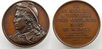 Tokens and Medals bronze Numismatic of famous people Galerie Métallique des Grands Hommes Français Anne-Hilarion de Costentin, Comte de Tourville (Tourville, près Coutances 1642 - 1701) Médaille en bronze 41mm 1823 -