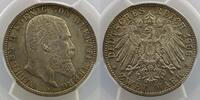 German coins 2 Mark Kingdom of Wurttemberg William II (1891-1918) 2 Mark 1906 F (Stuttgart) PCGS-MS64 pr.FDC -