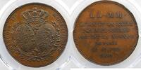 Coins of France 1793-1959 5 Francs 5 Francs G.648 Visite du Roi et de la Reine des 2 Siciles 1830 François I et Marie Isabelle, Roi et Reine des Deux Siciles cuivre PCGS-SP63BN SUP/FDC -