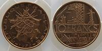 Coins of France 1959-2001 10 Franken 10 Francs G.814 Mathieu 1974 Essai tr. A PCGS-SP67 FDC -