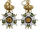 Orders and decorations France Légion d'honneur Second Empire (1852-1870) Bijou en or de commandeur de l'ordre de la Légion d'Honneur SUP -
