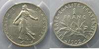 Coins of France 1793-1959 1 Franc 1902 1 Franc  G.467  Semeuse  1902  PC... 199.40 £  +  6.07 £ shipping