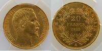 French gold coins 20 Francs 1855 A 20 Francs  G.1061  20 Francs Nap.III,... 606.87 £ free shipping