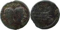 Roman republic Dupondius Julius Caesar and Octavian  Vienne (Gaule)  Vie... 433.48 £ free shipping