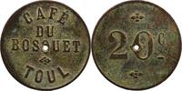 Emergency coins and tokens  TOUL (54)  Café du Bosquet  20 c  rond en la... 30.34 £  +  6.07 £ shipping