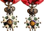 France Legion of Honour Légion dHonneur Croix de Chevalier (Miniature) Restauration SUP -