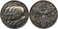 Vatican and Papal States Saint Paul VI (1963-1978) Médaille en argent 3 papes SUP/FDC -