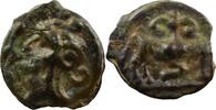 Celtic coins Potin Senones SENONS / TRICASSES (région de Sens / Troyes) Potin au taureau et au lys+ TTB -