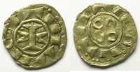 Feudal coins Denier Comté de Melgueil Anonyme au type narbonnais dégénéré (XII°-XIII°s.) Denier TTB+/SUP -