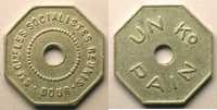World coins Belgium Emergency coins Dour Sté Cive Les Socialistes Réunis 1 Kg Pain Alu, 8 tr. TB+/TTB -