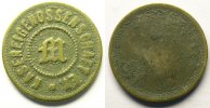 World coins Switzerland, emergency coins and tokens Ey (Utzenstorf), Niklaus Marti KÄSEREIGENOSSENSCHAFT (Uniface) Lt,R, 23 mm TB+ -