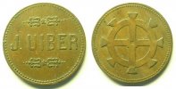 Emergency coins from Alsace-Lorraine MULHAUSEN (Mulhouse) (68) J. UIBER SVI Cu, R 22 mm TTB -