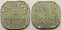 Emergency coins and tokens REHON (54) Prévoyance Elie 10.1 1 Kg PAIN Al,4a 26 mm TTB -