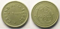 Emergency coins and tokens TOUQUET-PARIS-PLAGE (62) Casino de la Forêt SVI Ma, R 22mm TTB+ -