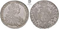 ÖSTERREICH Franz I. Stephan HALL Slg. Allitsch Taler 1761 ss / f. vz