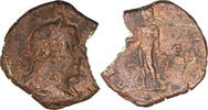 Roman Empire Sestertius Trebonianus Gallus AE Sestertius - APOLL SALVTARI -