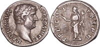 Roman Empire Denarius Hadrian AR Denarius - FELICITAS P R -