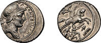 Roman Republic P. Fonteius P.f. Capito, as Triumvir, with Titus Didius, as Imperator, AR Denari Denarius 42 - 38 BC. Ch Xf