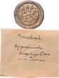 Magdeburg, Erzbistum Brakteat 1235-1254 Wilbrand von Käfernburg - mit altem Sammlerzettel VF-EF