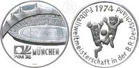 Silbermedaille München Fußball WM 1974 - BRD -