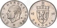 Norwegen 5 Kronen König Olav V. (1958 - 1991) -