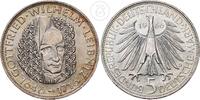 Deutschland BRD 5 DM Gottfried Wilhelm Leibniz - 5 Deutsche Mark -
