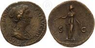 Römisches Reich Sesterz Römisches Reich - Faustina Minor - Gemahlin des Marcus Aurelius -