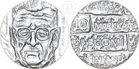 Finnland 10 Markkaa Auf den 100. Geburtstag von Präsident J. K. Paasikivi (1870-1970) -