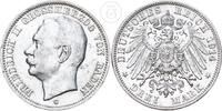 Deutsches Kaiserreich - Baden 3 Mark Großherzogtum Baden 3 Reichsmark Friedrich II. -