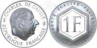 Frankreich 1 Franc Charles de Gaulle -